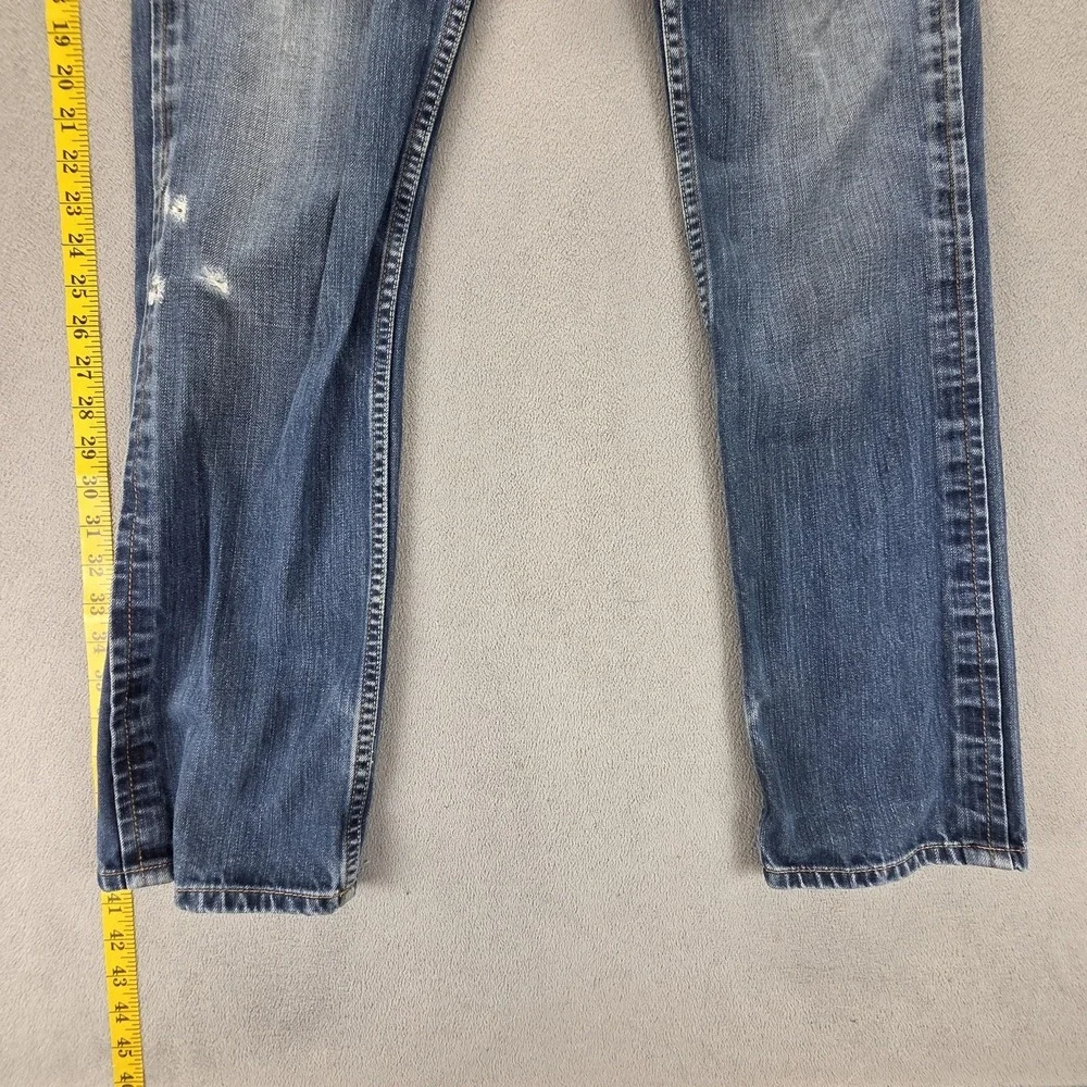 Vintage Levis Engineered Jeans Mens Blue Zip Fly Medium Wash Fits 30x32